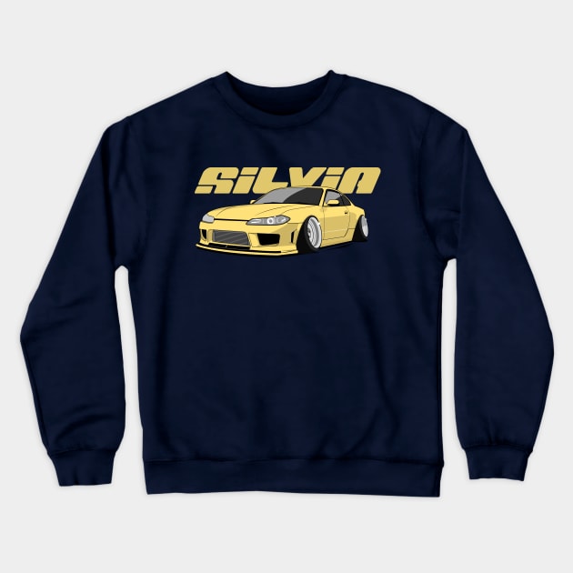 S15 Silvia Crewneck Sweatshirt by shketdesign